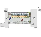 ★手数料０円★北九州市小倉南区南方３丁目　月極駐車場（LP）